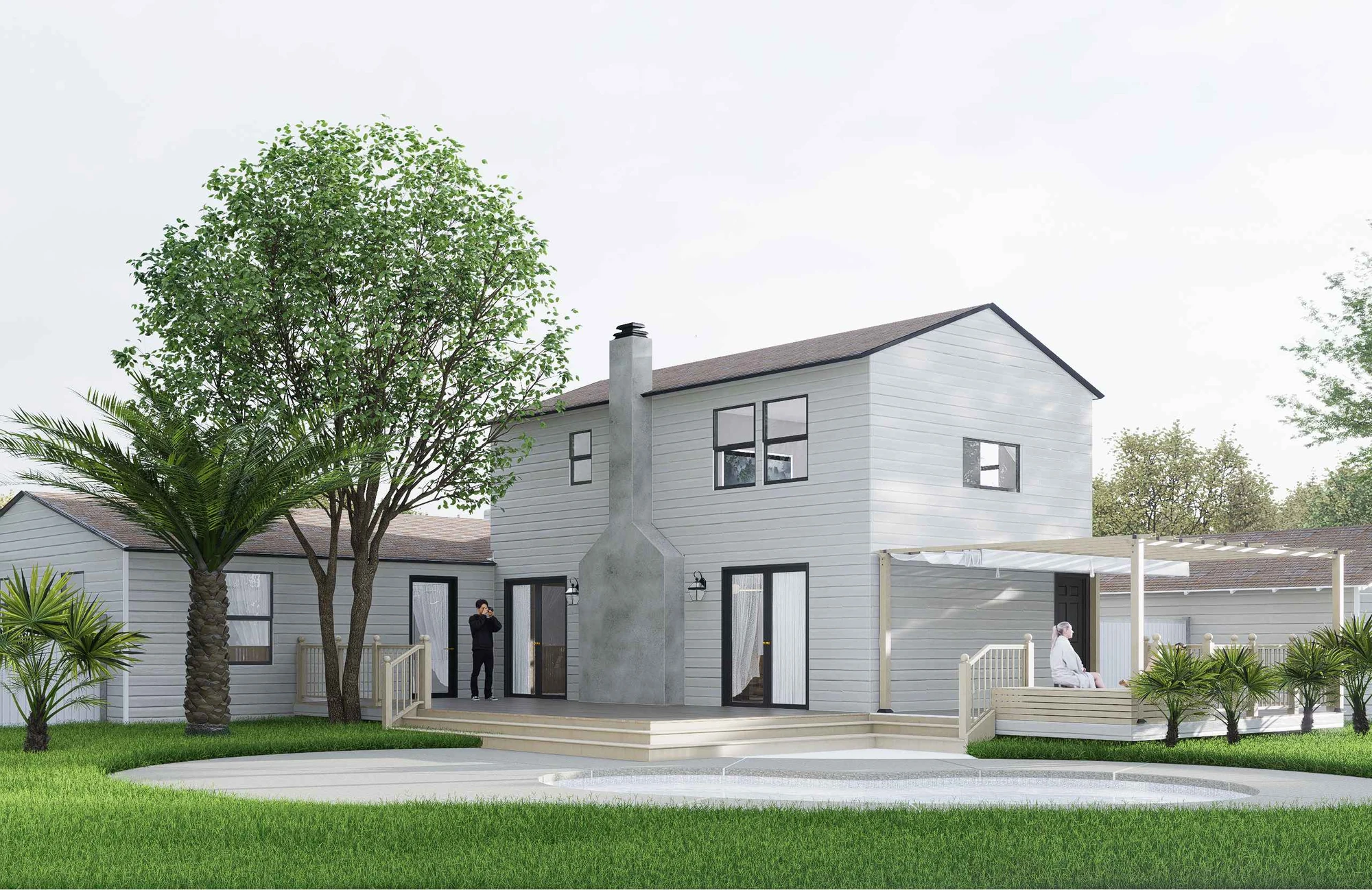 Berwick · Exterior perspective